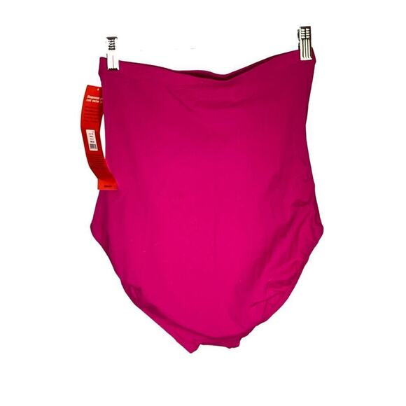 SPANX Super High Rise Shapewear Swimsuit Bottoms in Berry - Size 10 - Picture 4 of 9